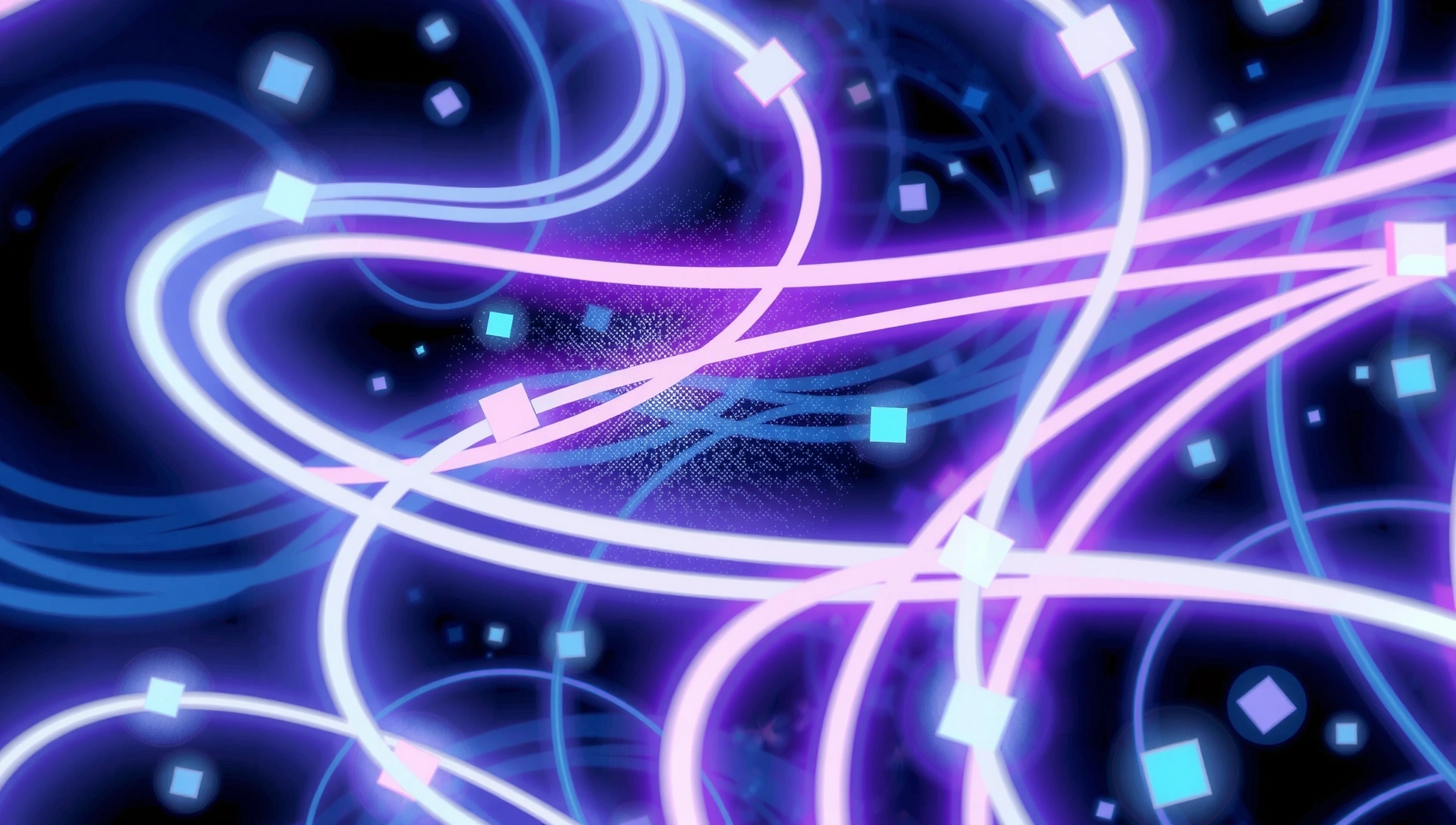 Abstrakte teknologiske mønstre som representerer innovasjon og fremtid